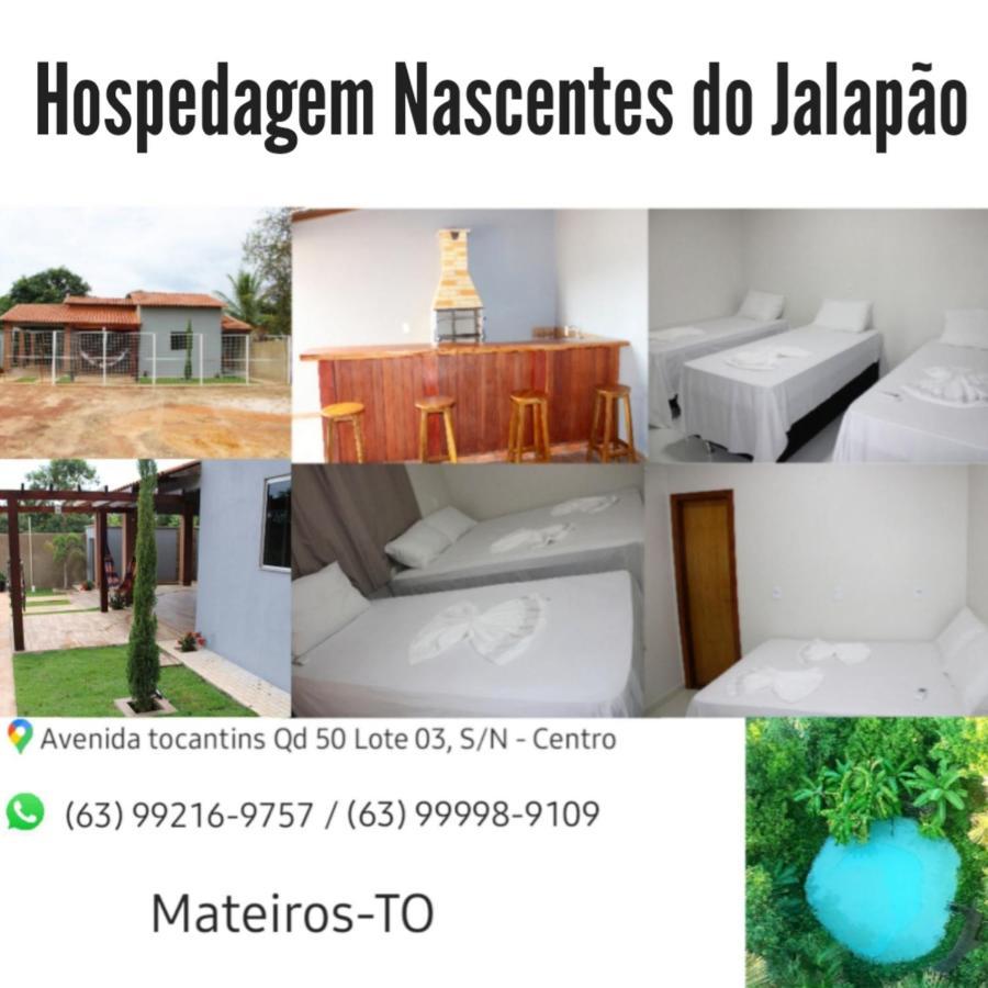 Hospedagem Nascentes Do Jalapao Mateiros Exterior foto